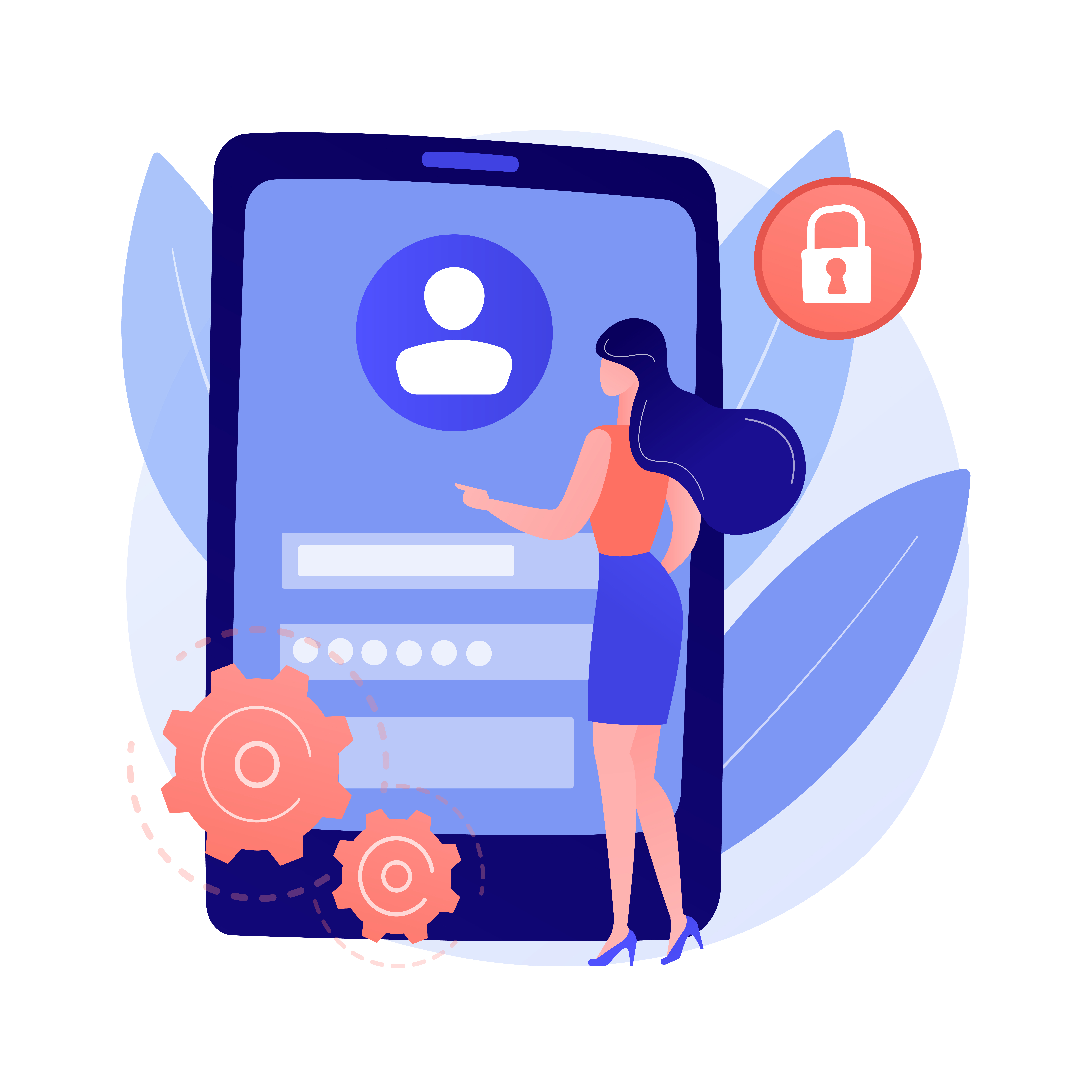 login form